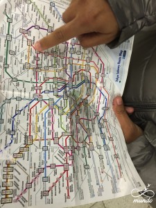 Mapa do metrô de Tokyo
