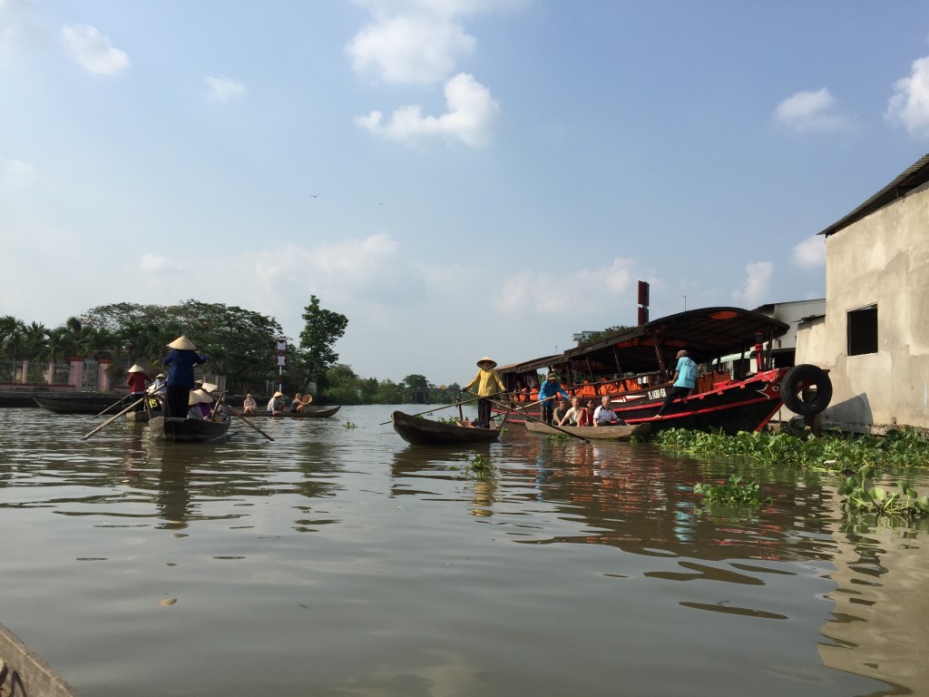 Passeio no Rio Mekong