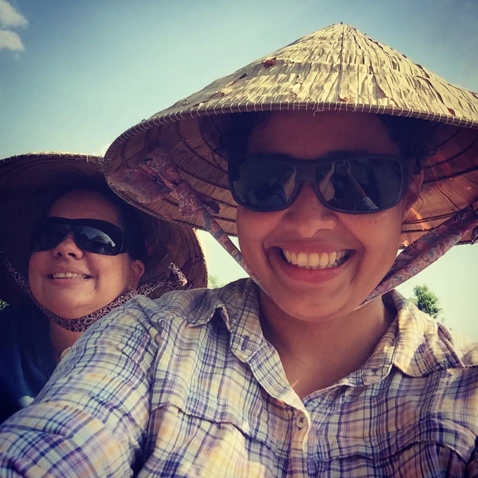 Nós na canoa, Rio Mekong